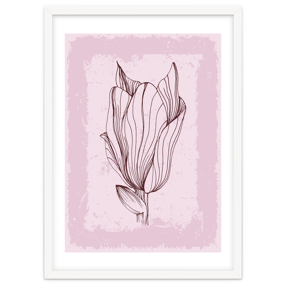 Magnolia Abstract Geometric Nordic