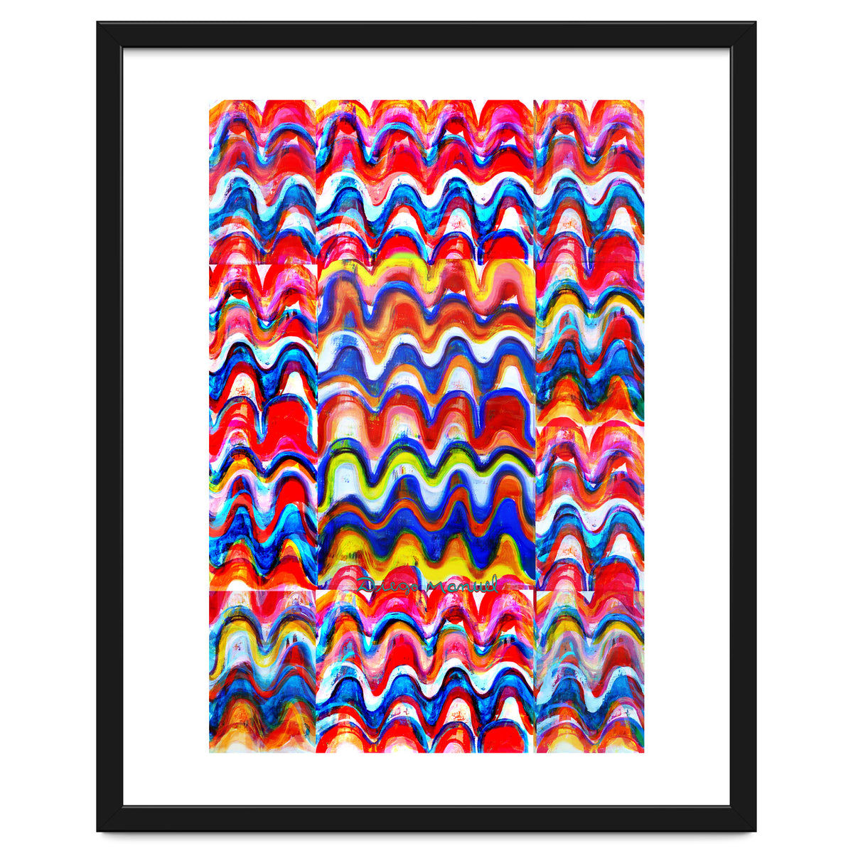 Pop abstract color full