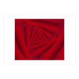 Rose Flower Swirl Art (Print Only) thumbnail