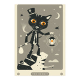 TAROT CARD CAT: THE HERMIT (Print Only) thumbnail
