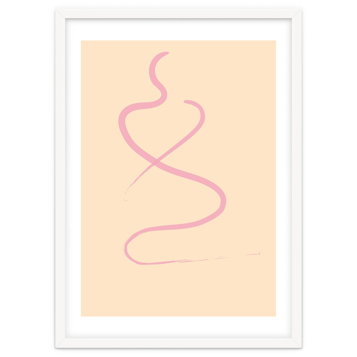 Seated line drawing No 2