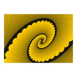 Abstract Floral Yellow (Print Only) thumbnail