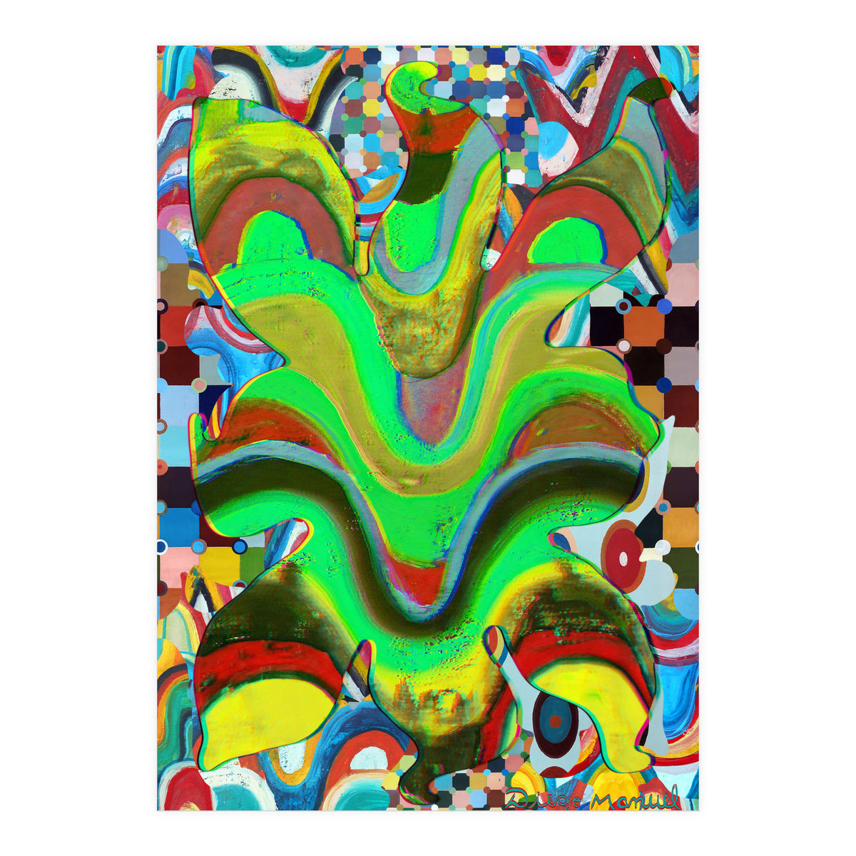 Pop Abstract 2023 Tapiz 89 (Print Only)