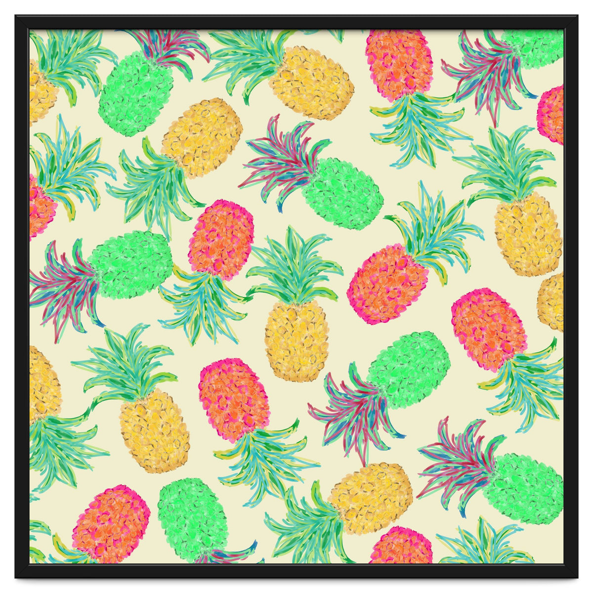 Pineapple Pandemonium Multicolo