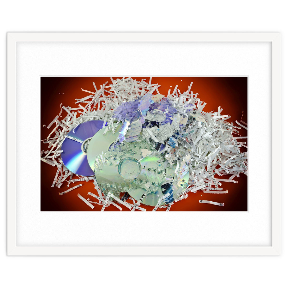 Destroyed information