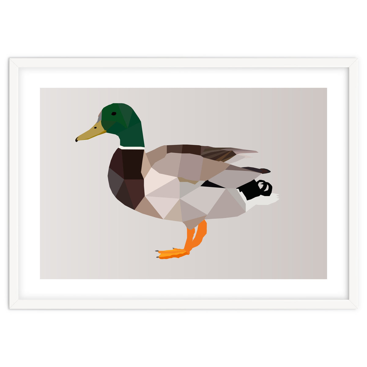 Duck Low Poly Art