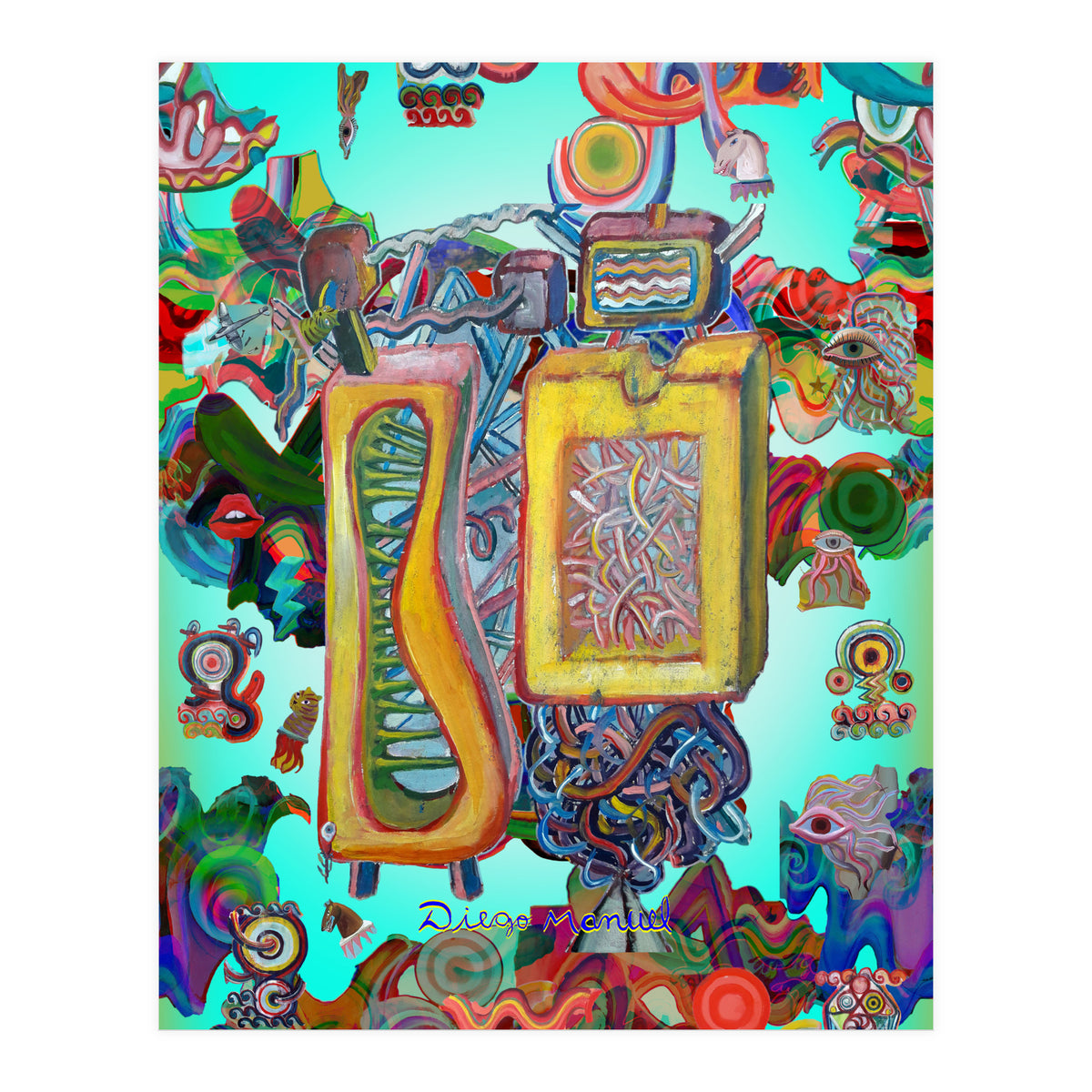 Graffitis 2021 Tapiz 4 (Print Only)