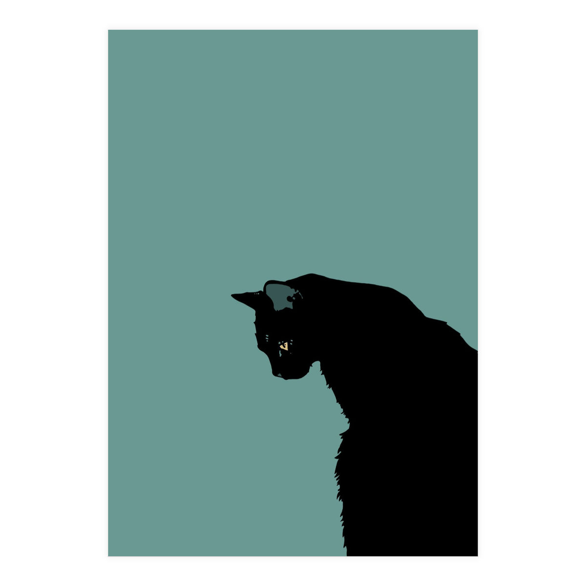 Blue Cat (Print Only)