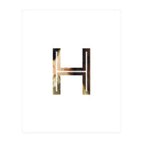 Letter H - (Impress) (Print Only) thumbnail