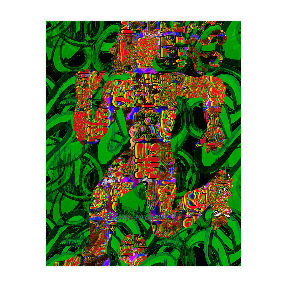 Jugador Nuevo 6 (Print Only)