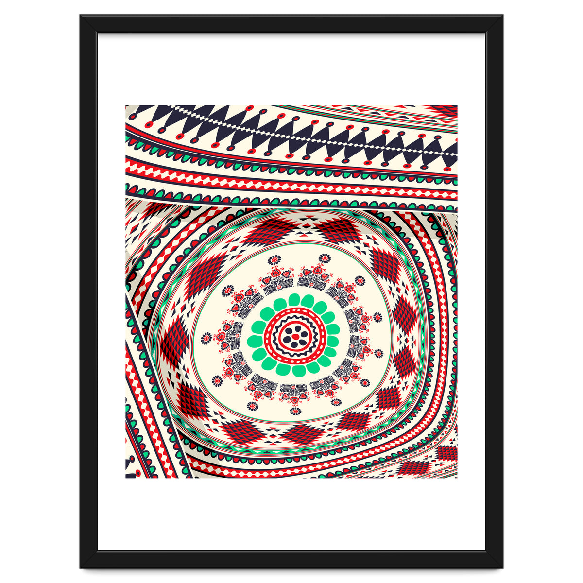 Romanian embroidery background 7