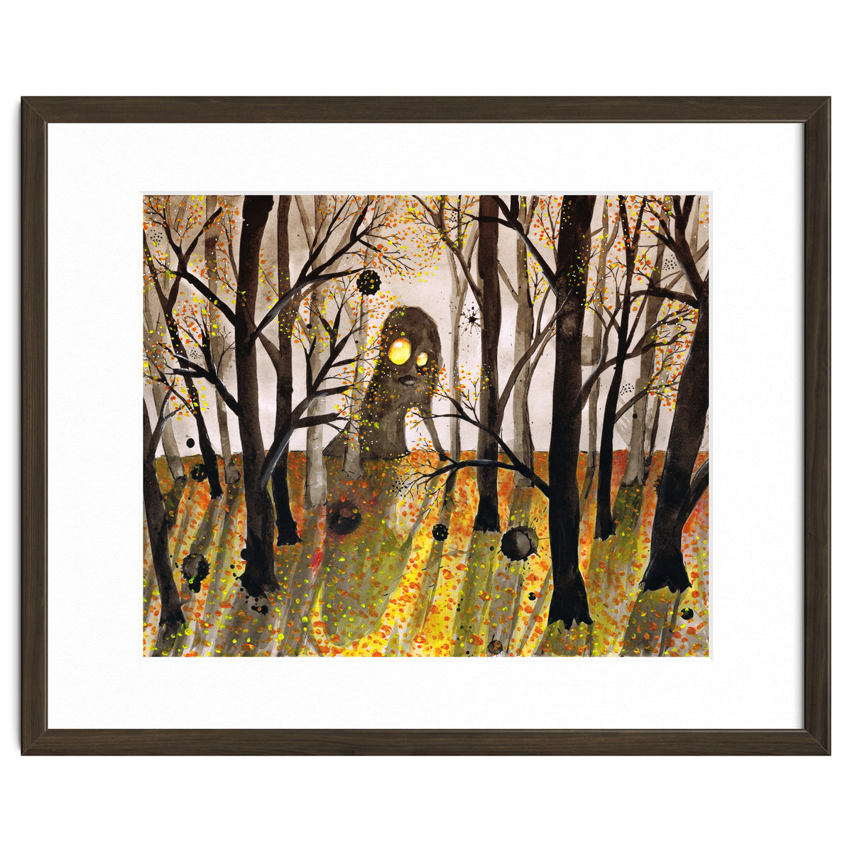 Monster in the woods