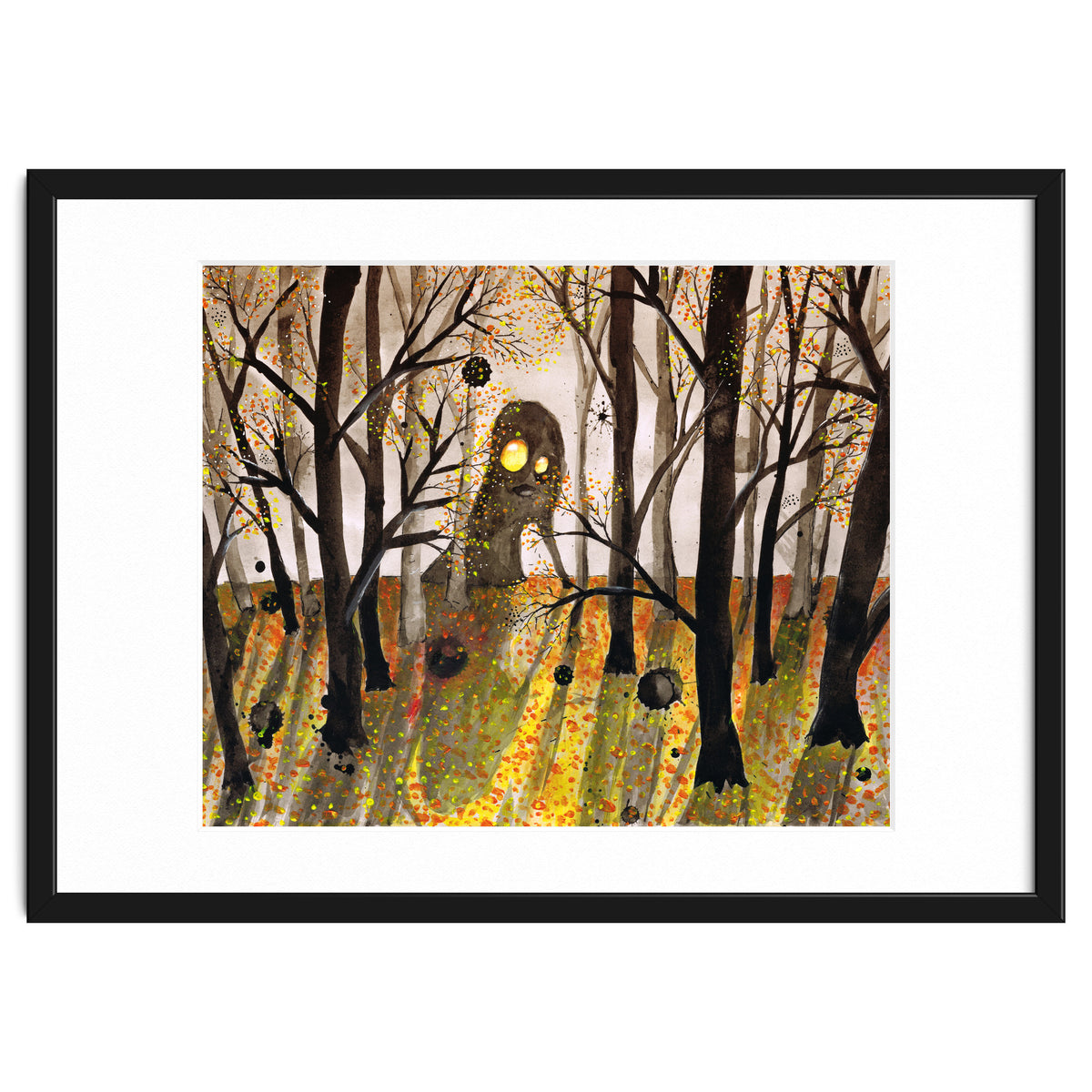 Monster in the woods