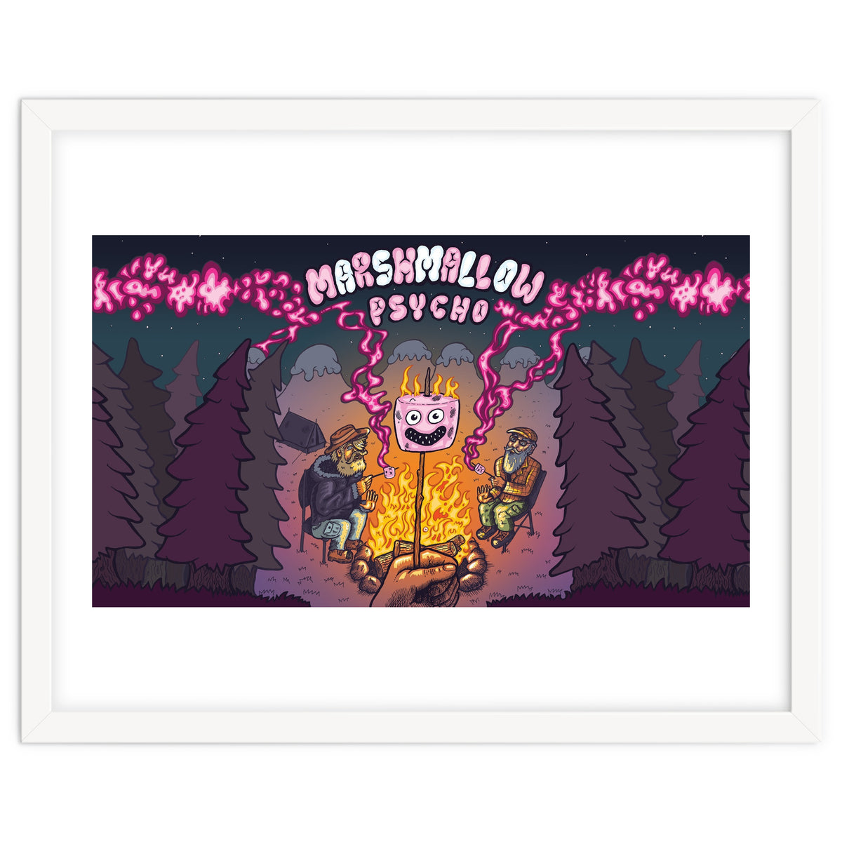 Marshmallow Psycho 12.3% ABV Bourbon Barrel Aged Marshmallow Stout