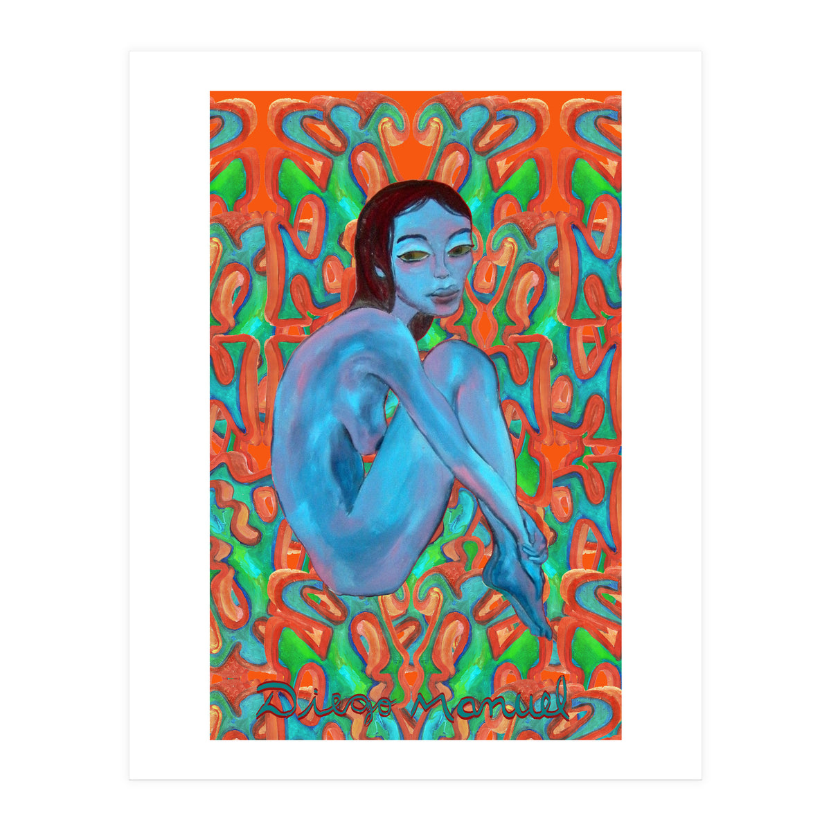 Blue Girl (Print Only)