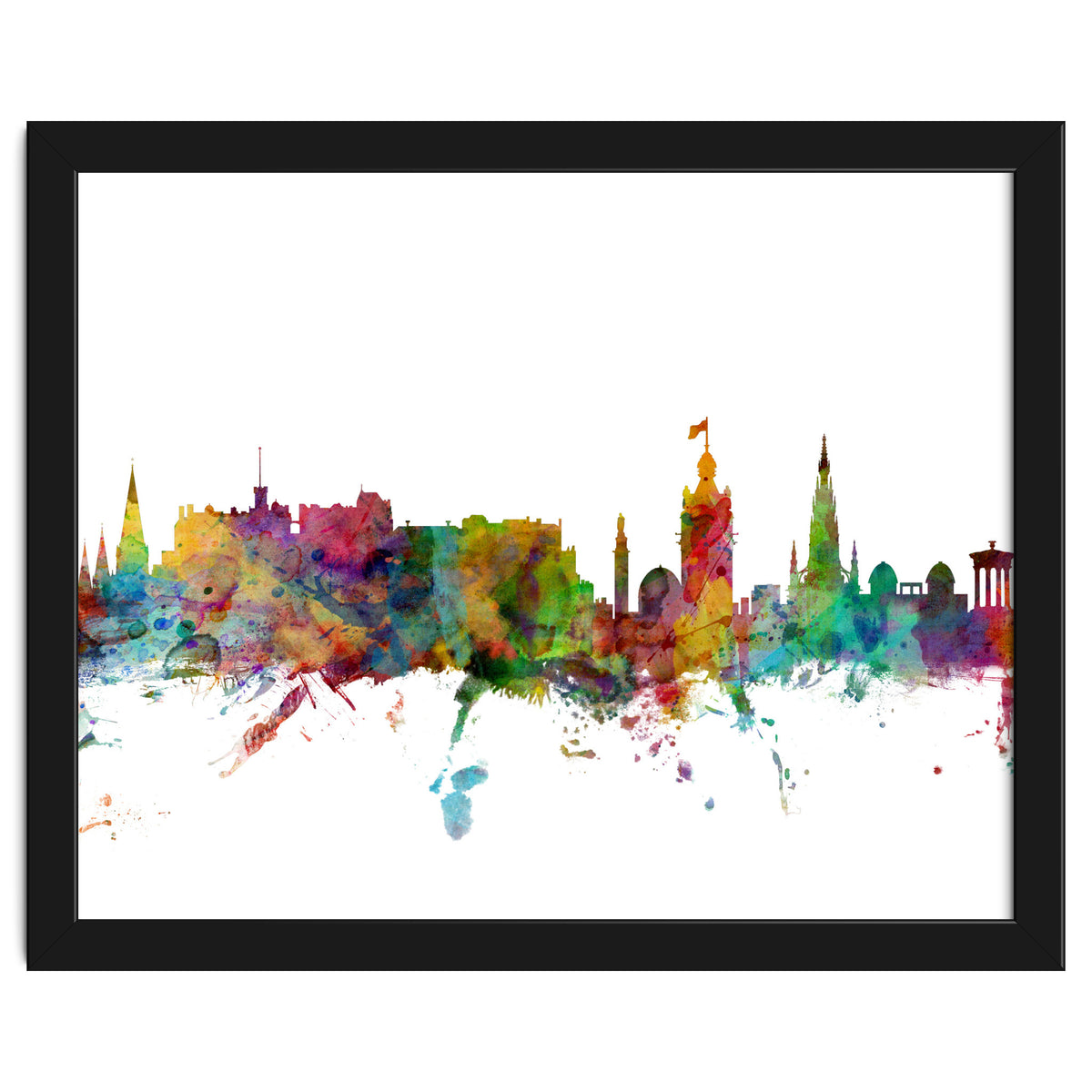 Edinburgh Scotland Skyline