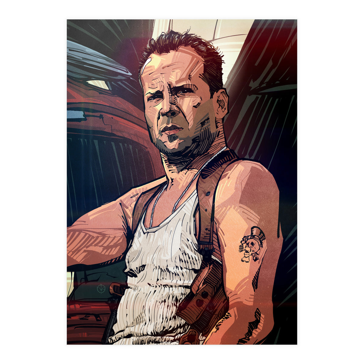 Bruce Willis (Print Only)