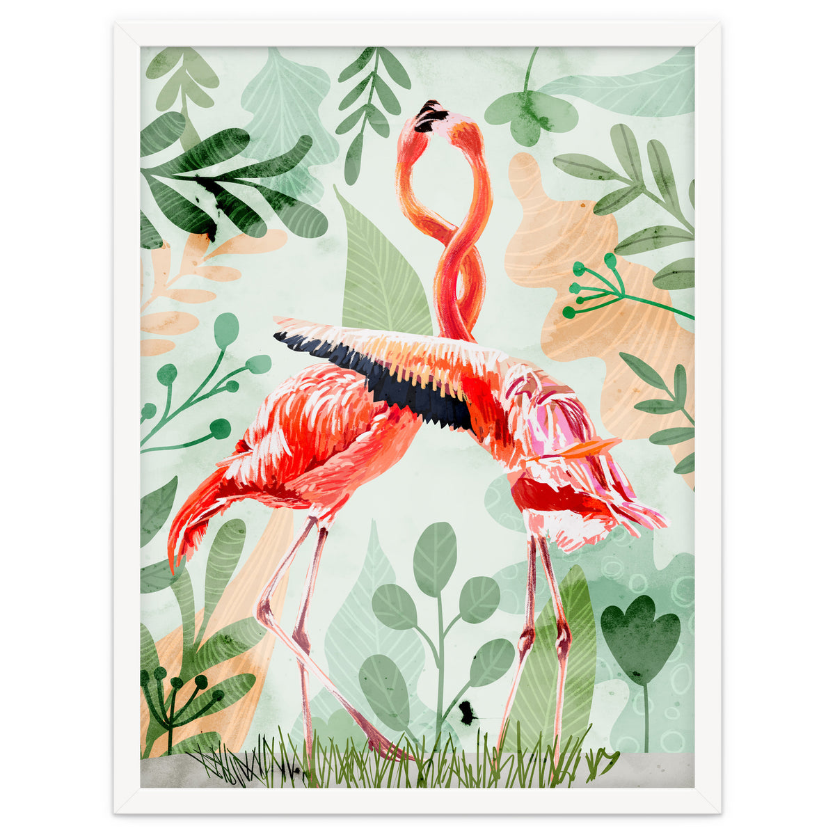 Flamingo Love
