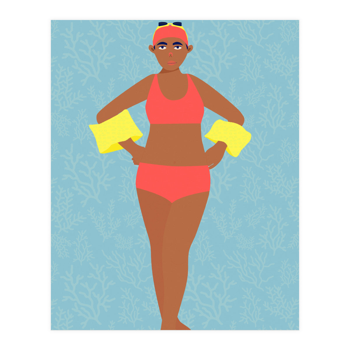 Nadadora (Print Only)