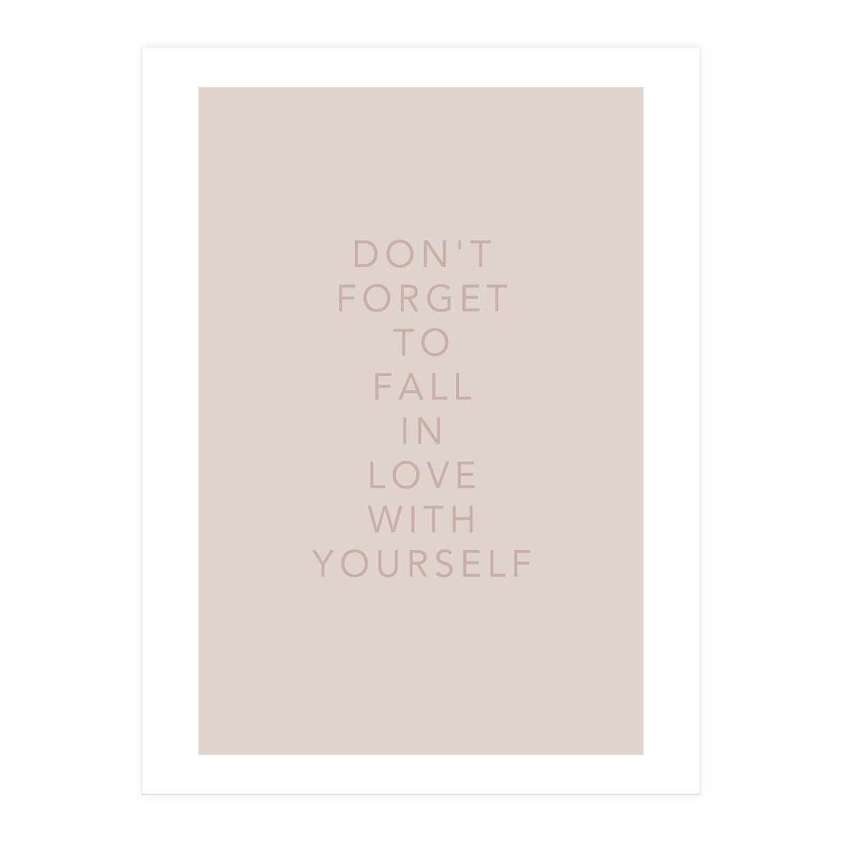 YOURSELF (Print Only)
