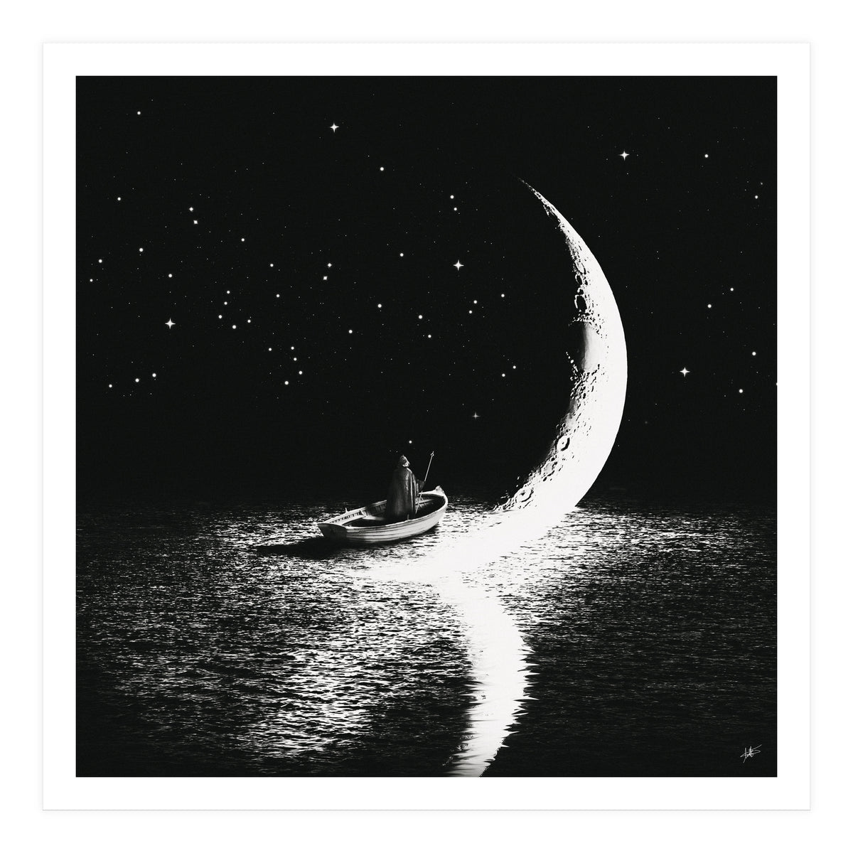Arrival At Moonlight (Print Only)