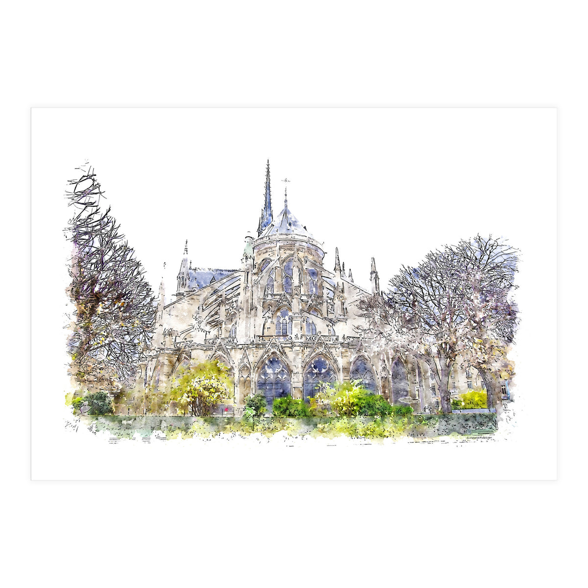 Notre-Dame de Paris (Print Only)