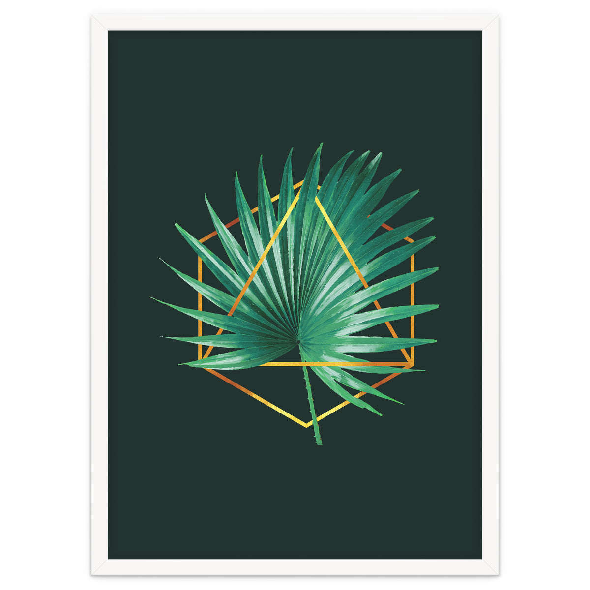 Tropical Palm Leaf 02
