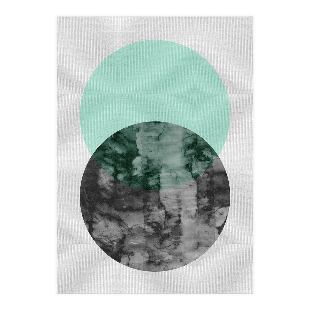 Geometric Watercolor V (Print Only)