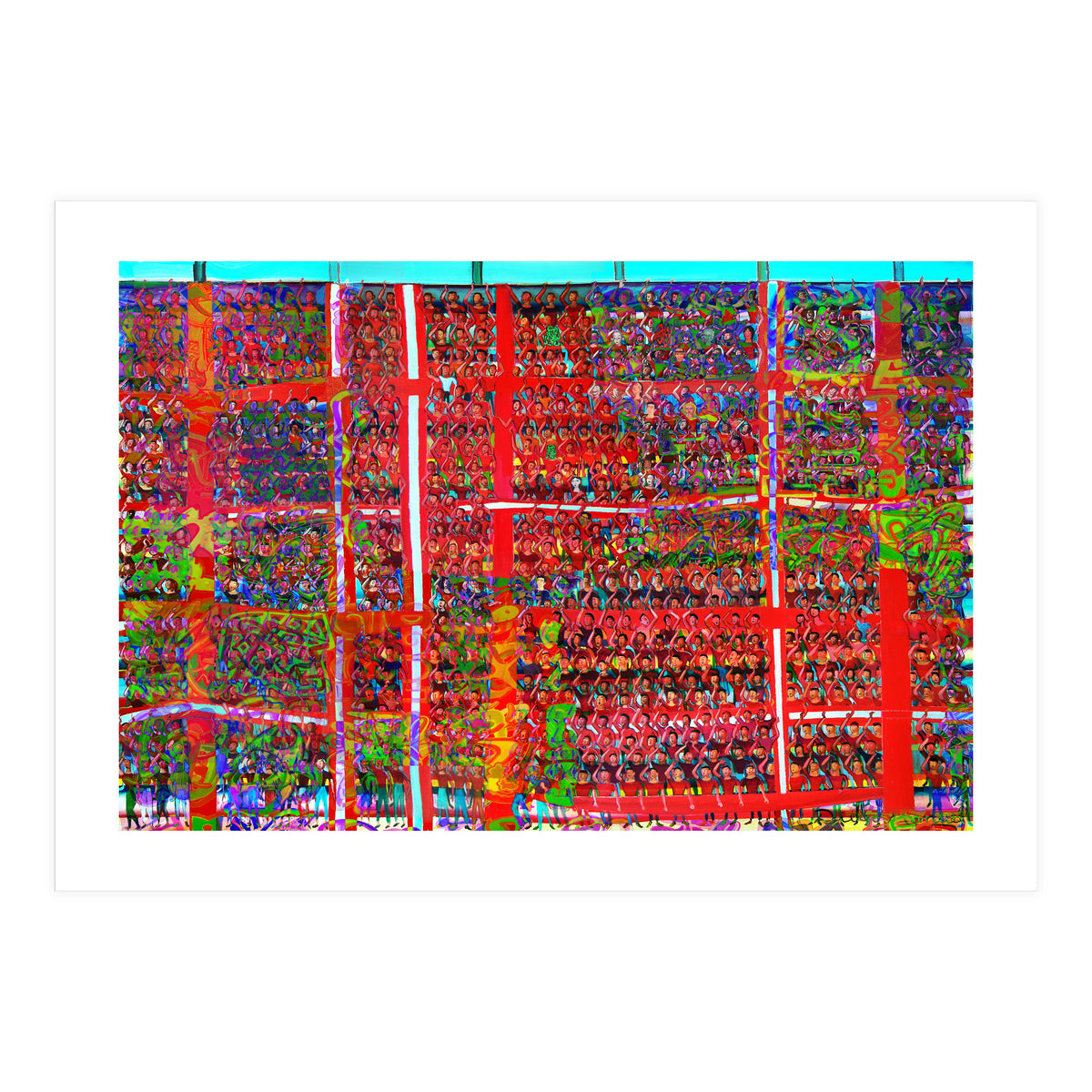 Gran Hinchada Roja 10 (Print Only)