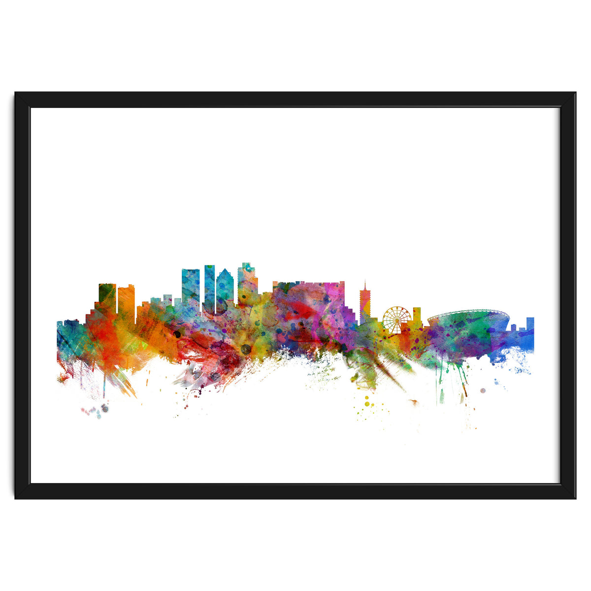 Cape Town South Africa Skyline