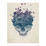 Skull Flowers (Print Only) thumbnail