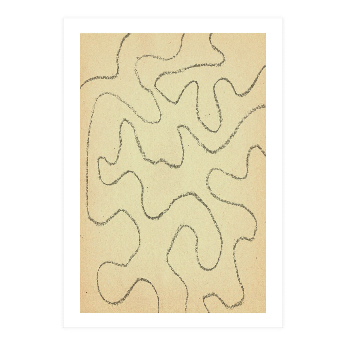 Abstract organic lines (Print Only)