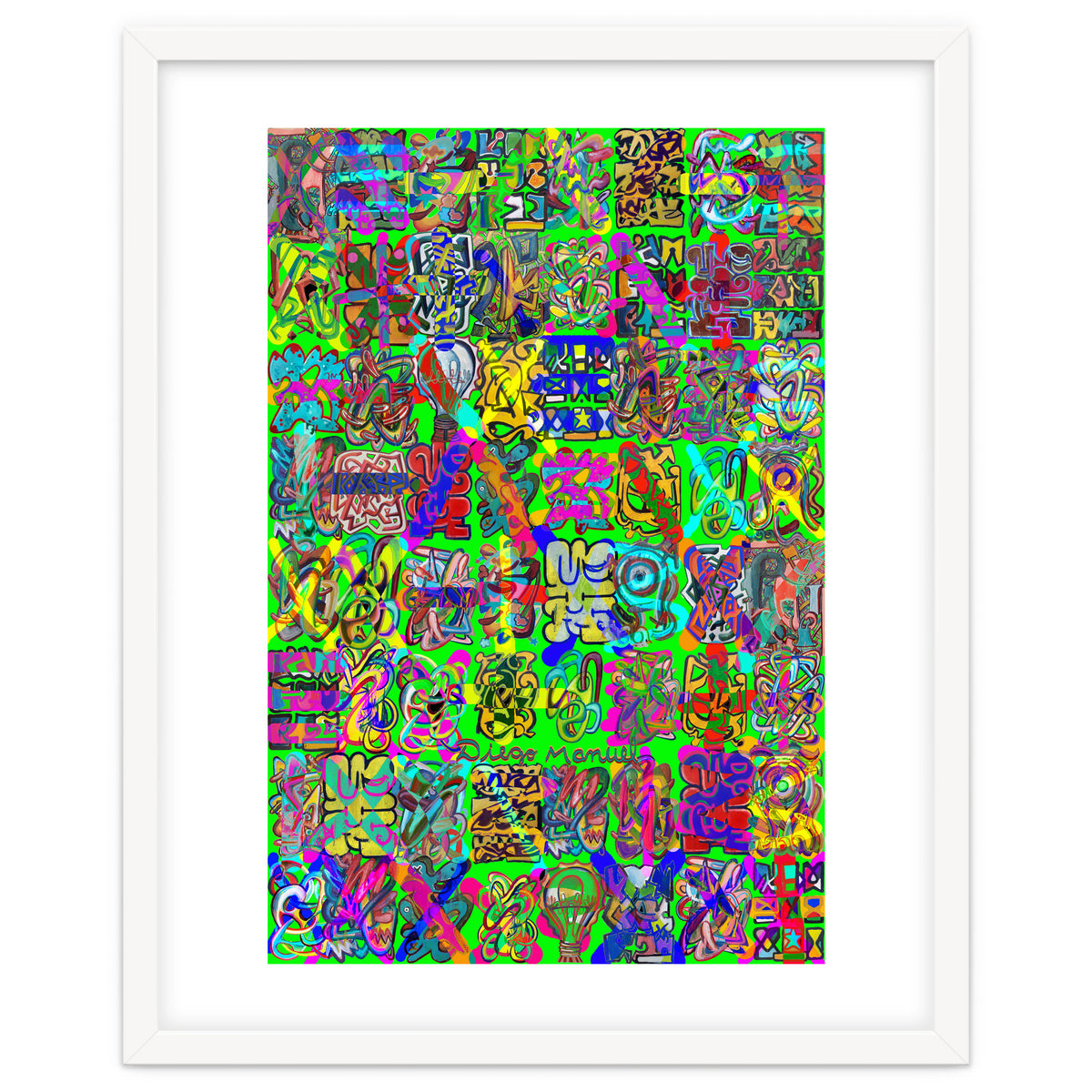 Graffitis 2021 Tapiz 107