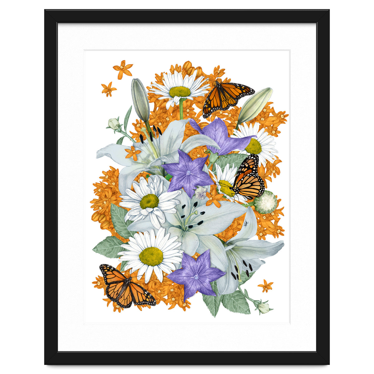 Lillies and Monarchs