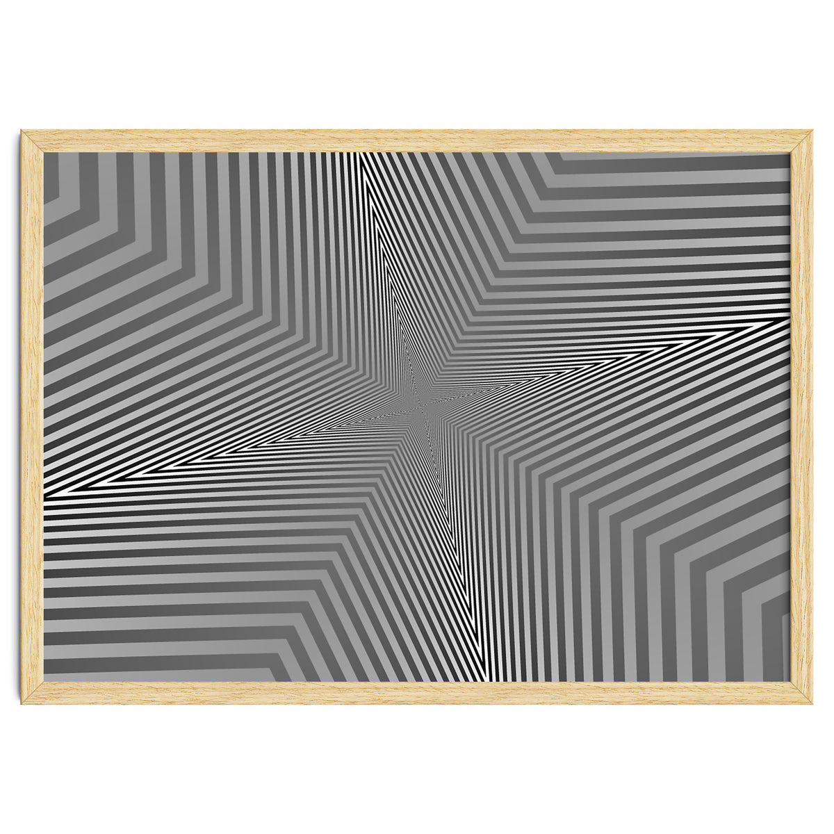 Abstract Triangle Pattern Geometric
