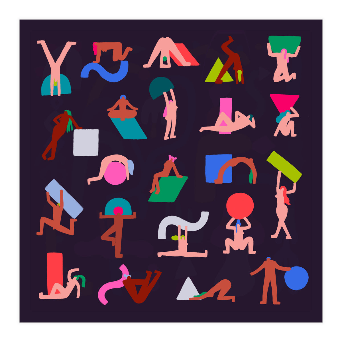 Free The Shape Free The People (Print Only)