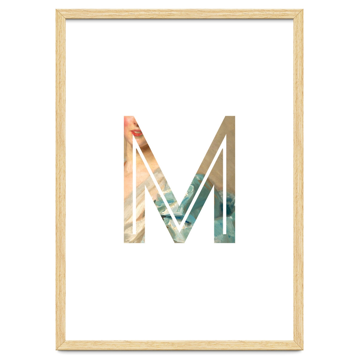 Letter M - (Impress)