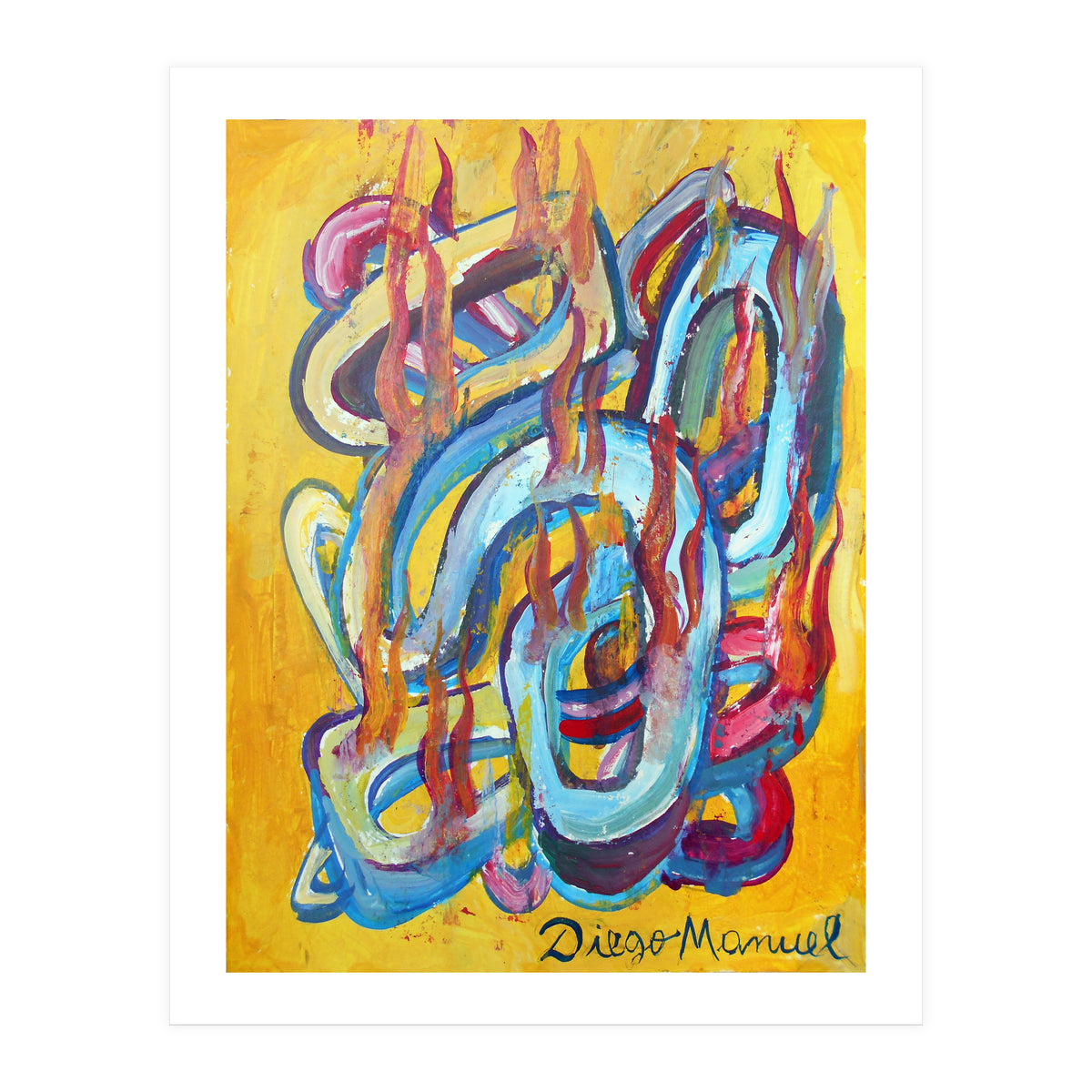 Graffiti Goteado 3 (Print Only)