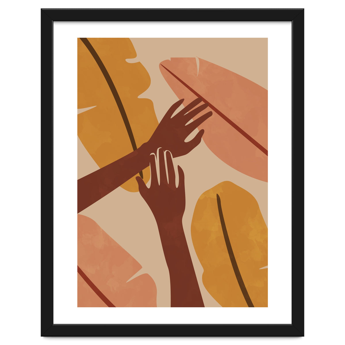 Banana Leaf Tropical Boho