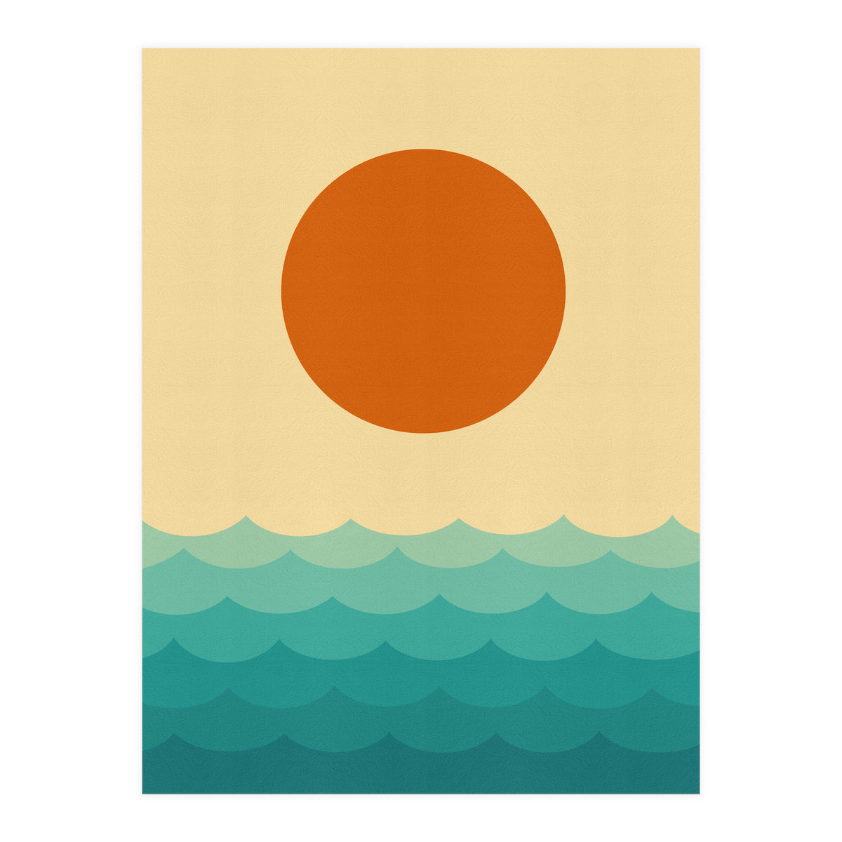 Geometric landscape V (Print Only)