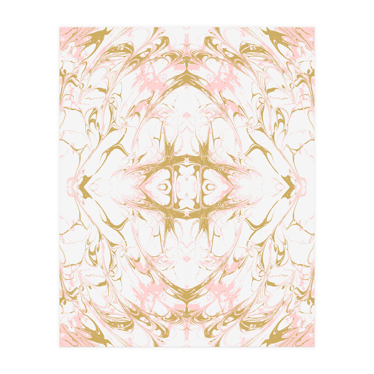 Pink mosaic marble 02 (Print Only)