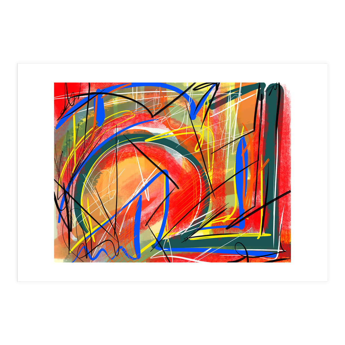 Red Happy (Print Only)