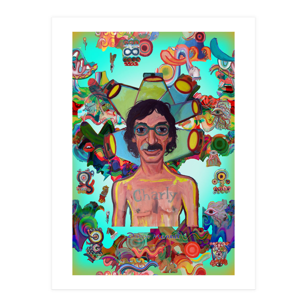 Charly Y Graffitis (Print Only)