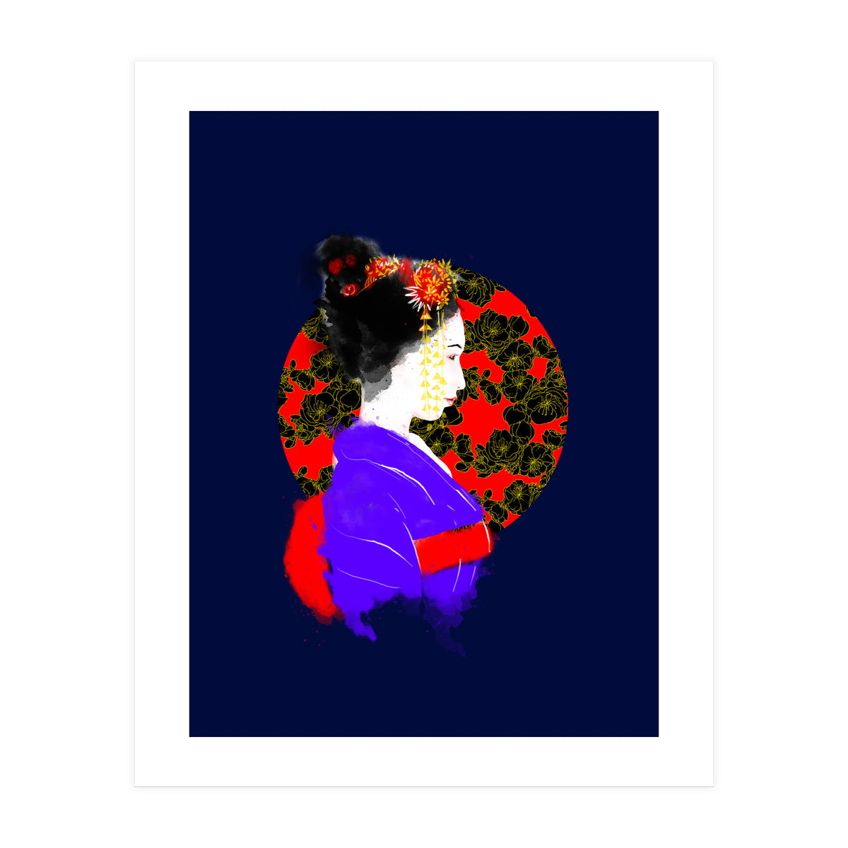 inked Geisha (Print Only)