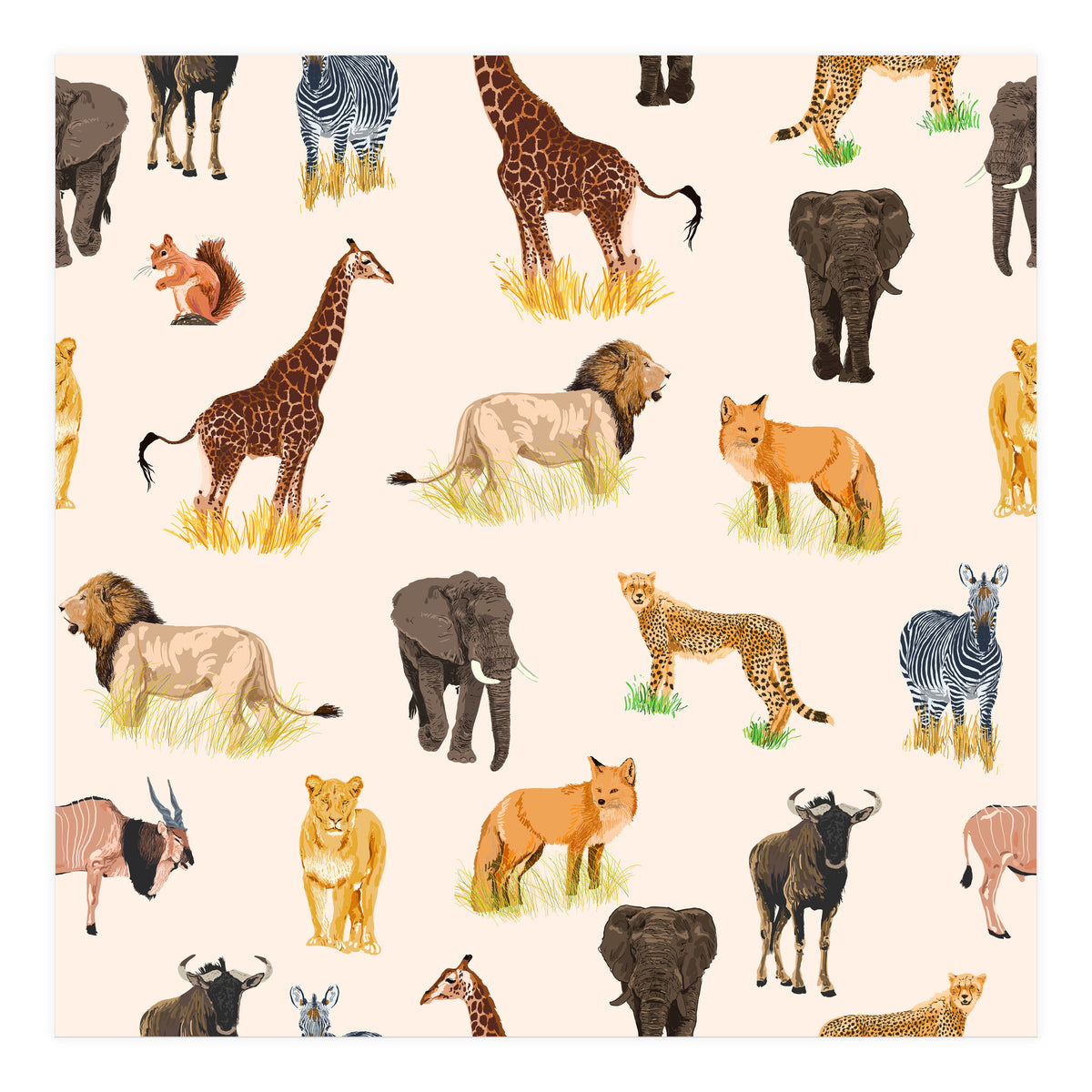 Animal Pattern (Print Only)