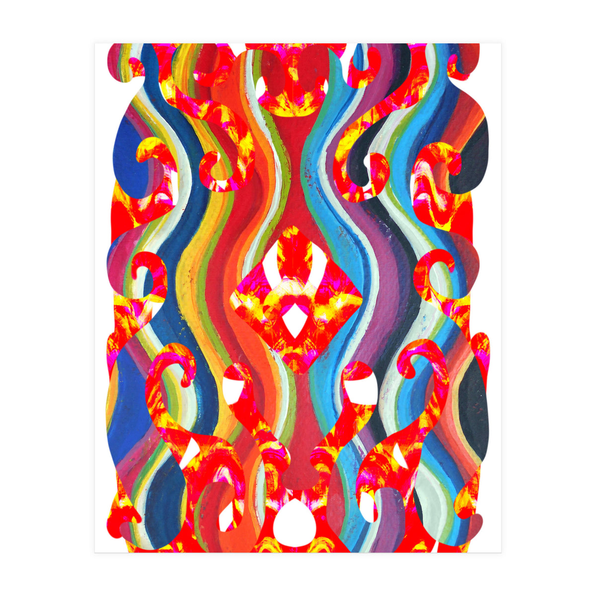 Pop Abstract Asimetrico 31 Copia (Print Only)