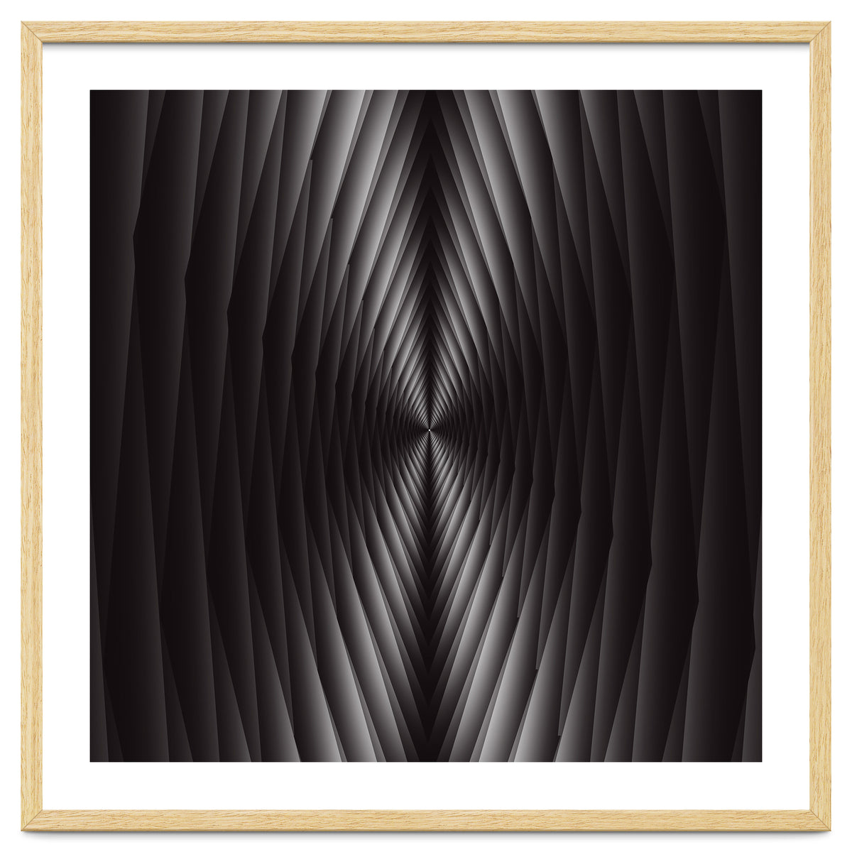 Monochrome Spiral Background