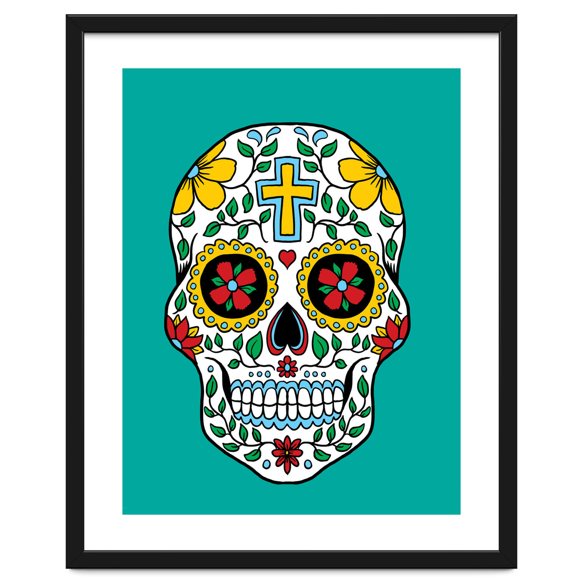 Colorful Skull III