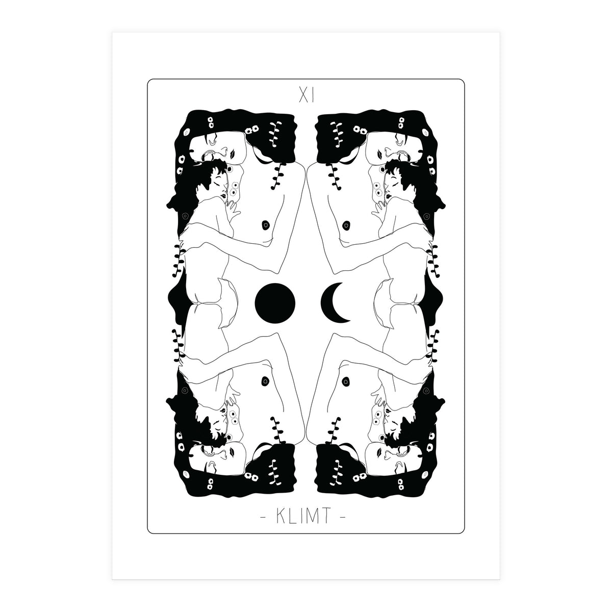 Klimt Tarot Card (Print Only)