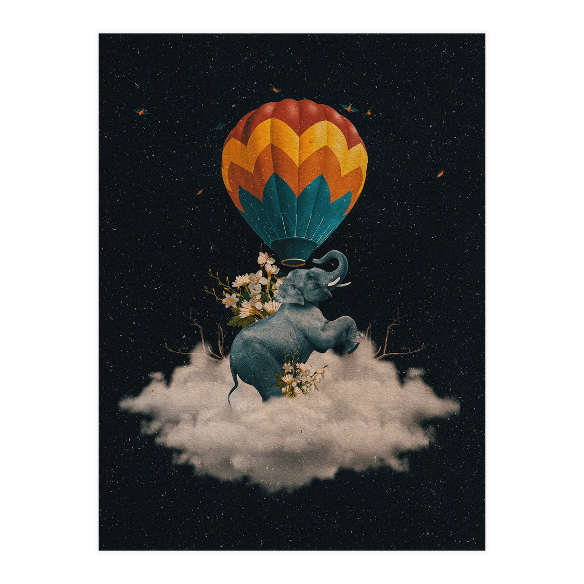 Between clouds (Dark Version) (Print Only)